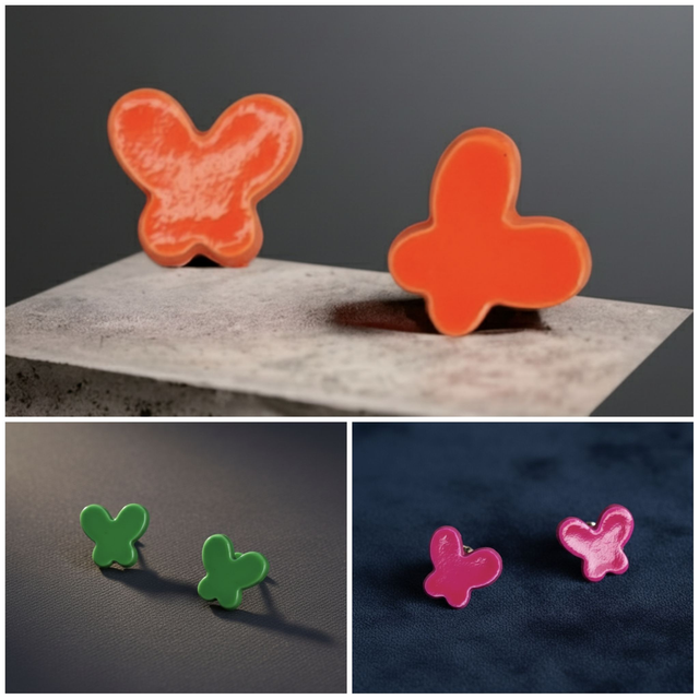 Boucles d'oreilles Papillon