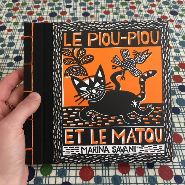 « Le Matou et le Piou-piou (la folle épopée) » - livre d’artiste 