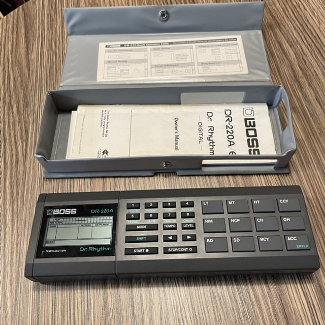Boss DR-220 Drum Machine 1985 - Pre Owned