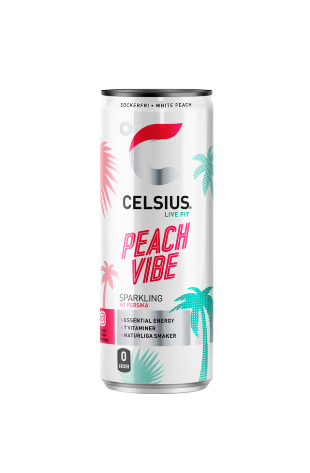 Celsius Peach Vibe - 330 ml