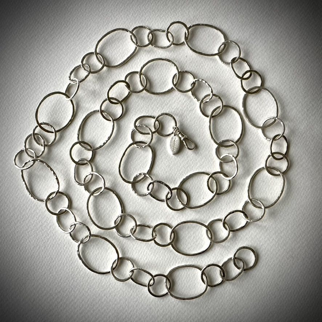 Sterling Silver Large Linked Chain