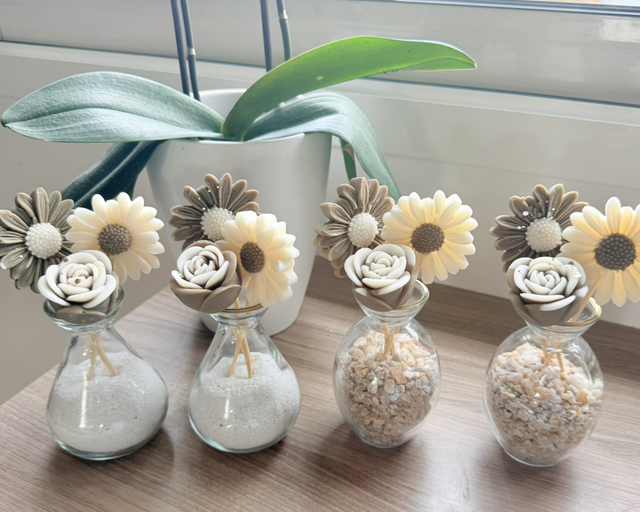 Bouquet parfumé violette &amp; rose 