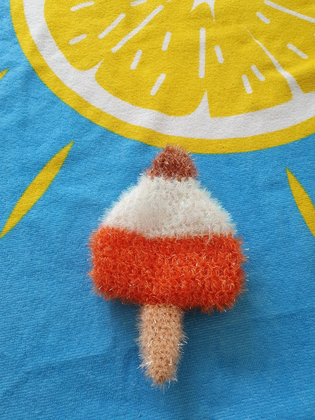 Schwamm Eis am Stiel