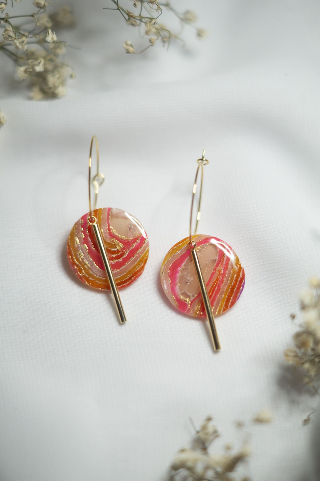 Coloris tulipes - Boucles Cléopâtre