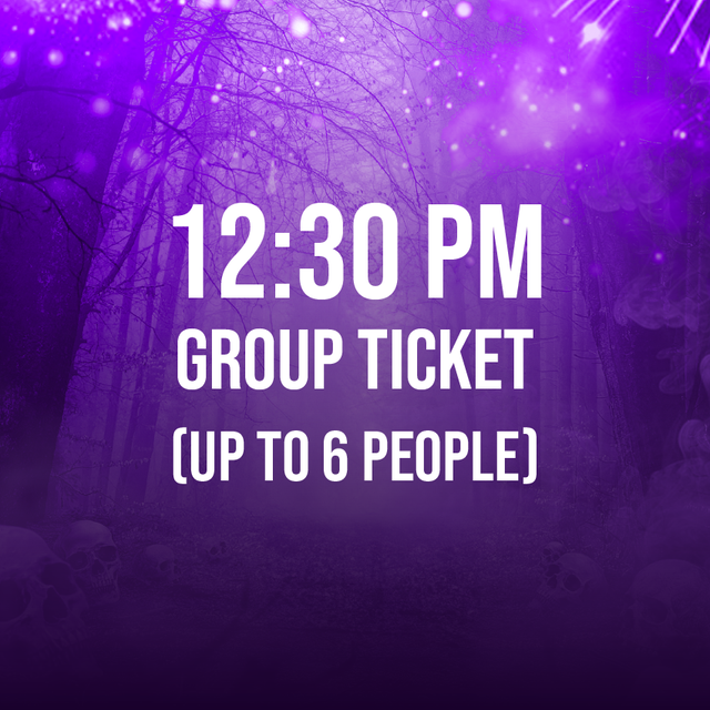 31/10/2024 - 12.30pm | The Addams Family - Halloween Event 2024 Booking for up to 6 people 
