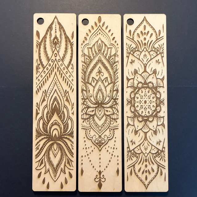 Les marque-pages Mandala 