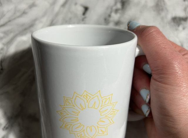 Quirky Seconds Rise and Shine like a Sunflower Mug