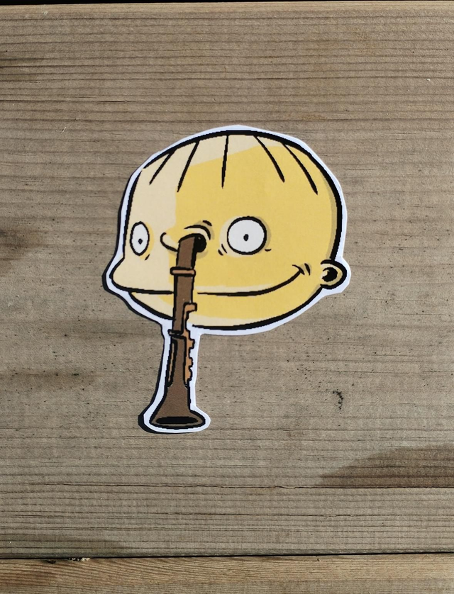 Pegatina Simpson "Ralph Wiggum"