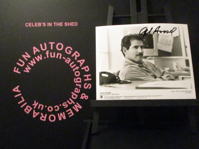 John Stossell Authentic Autographed 10x8 Photograph