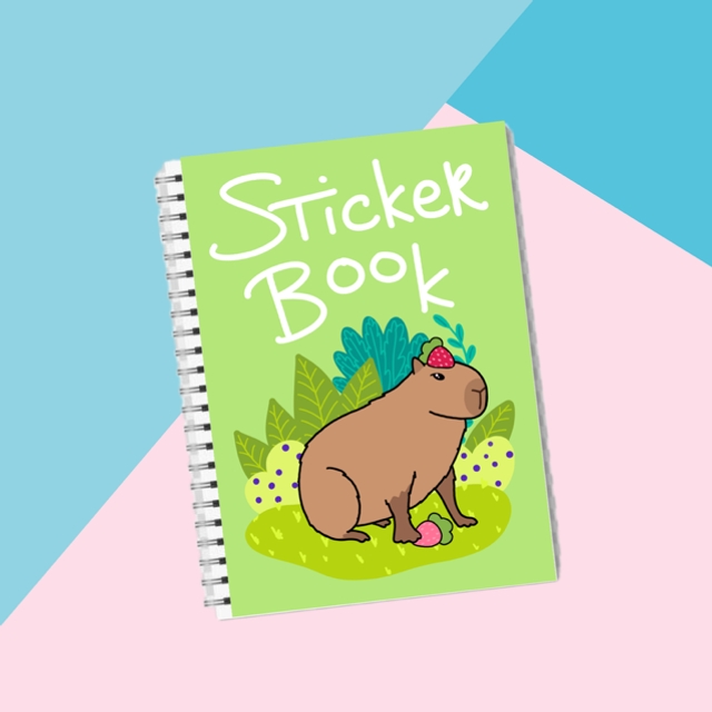 STICKER BOOK - Capybara