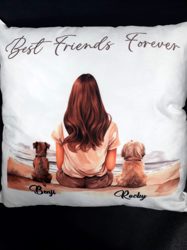 Personalised Best Friend Cushion