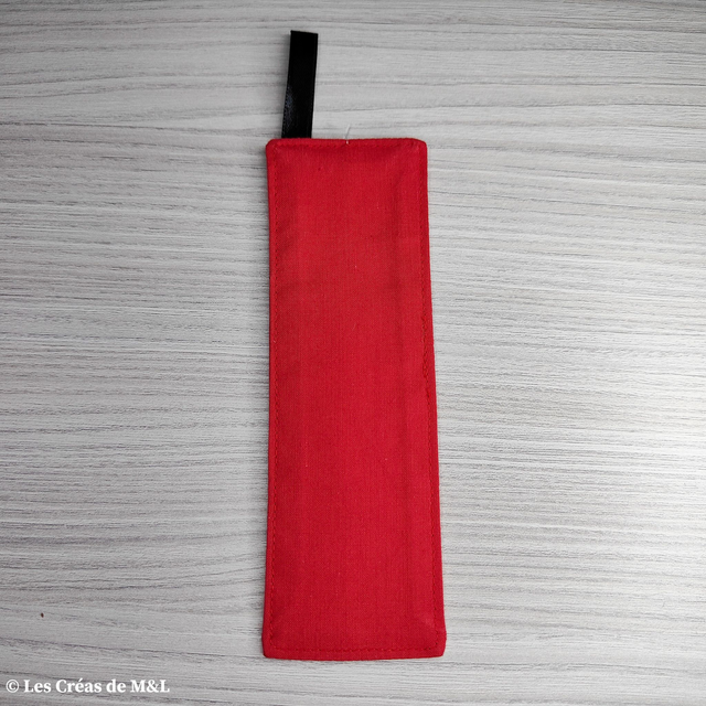 Marque-page Rouge à Pois & Coquelicot