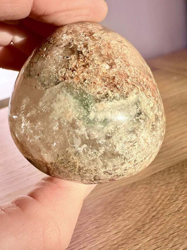 Garden Quartz Lens Crystal