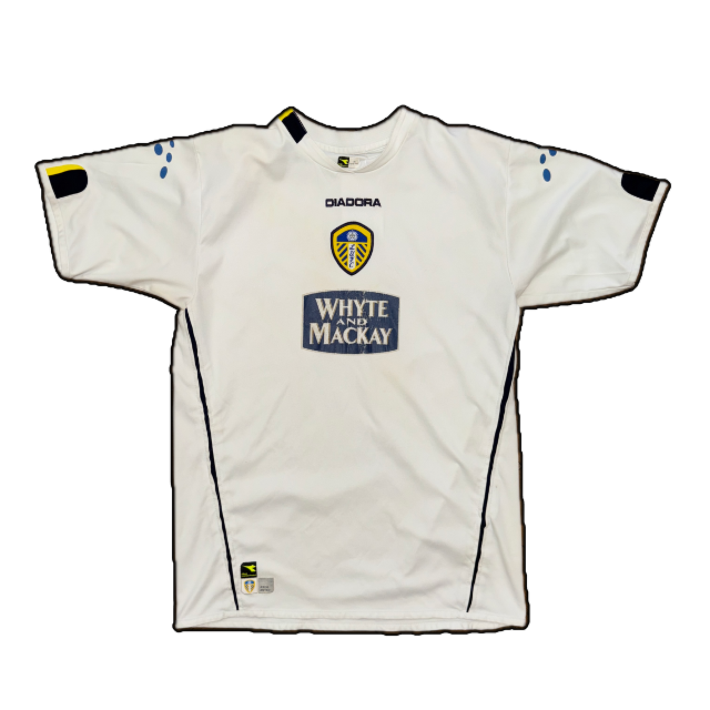 Leeds United Home Shirt 2004-05 - S