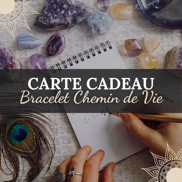 Carte cadeau - Bracelet Chemin de Vie