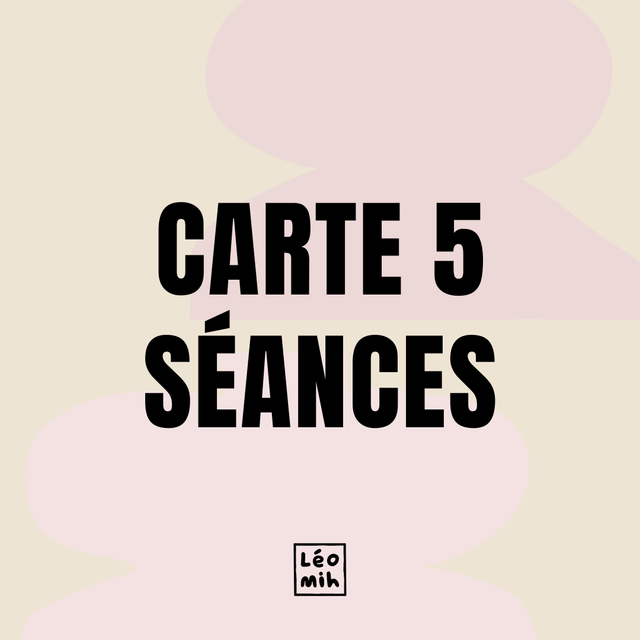 000 - CARTE 5 SEANCES