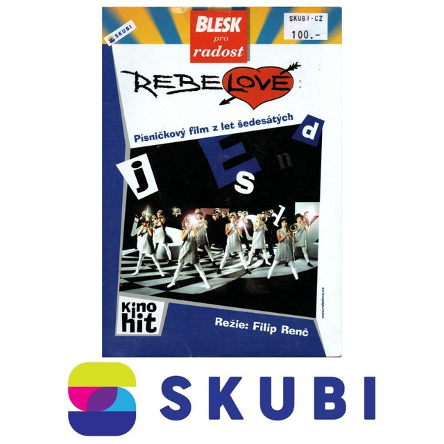 DVD Rebelové - písničkový film z let šedesátých - česky