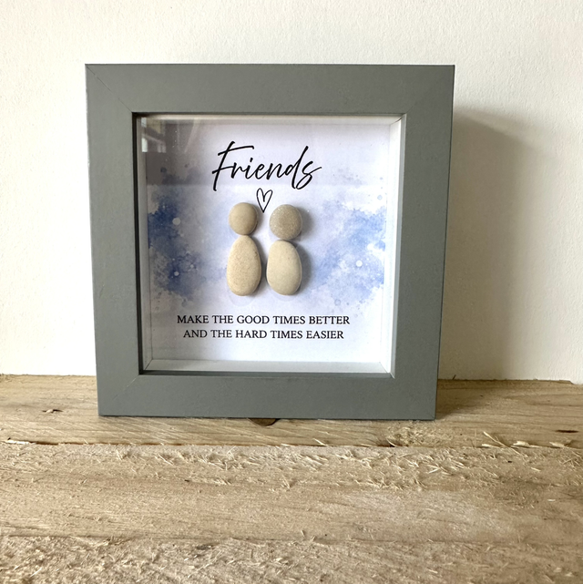 Friends Pebble Art 