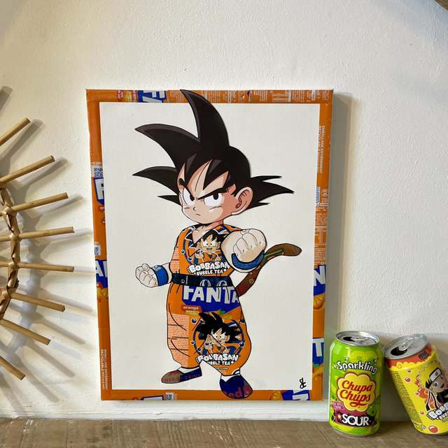 Tableau Sangoku DBZ 30x40 cm
