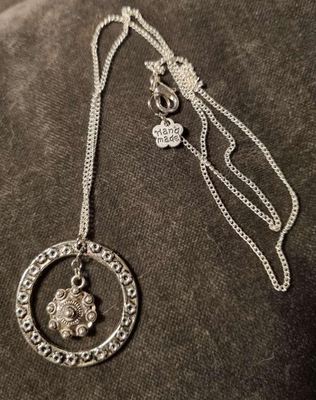Ketting Zeeuwse knoop met ring