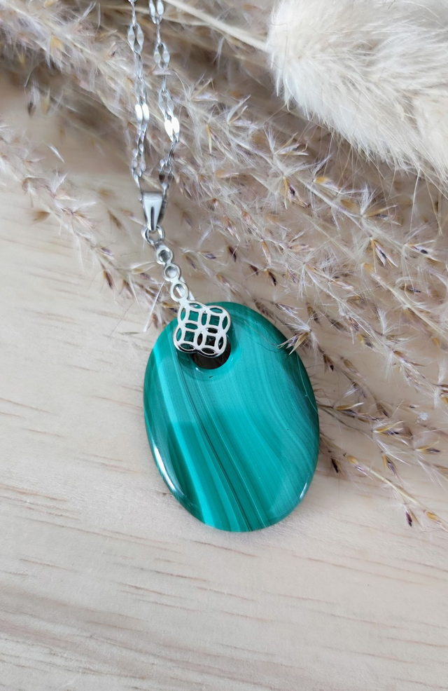 Pendentif Malachite