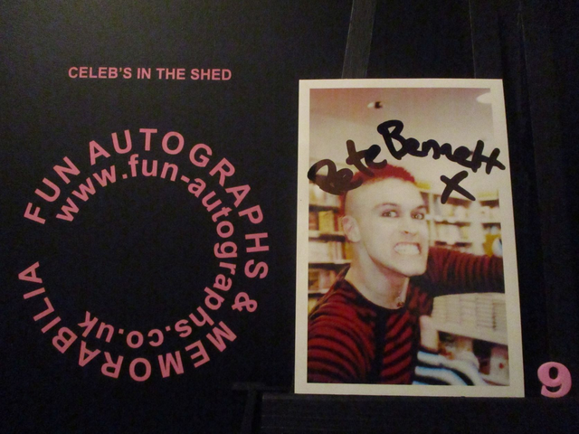 Pete Bennett Authentic Autographed 6x4 Our Facing White Border Photograph (9)