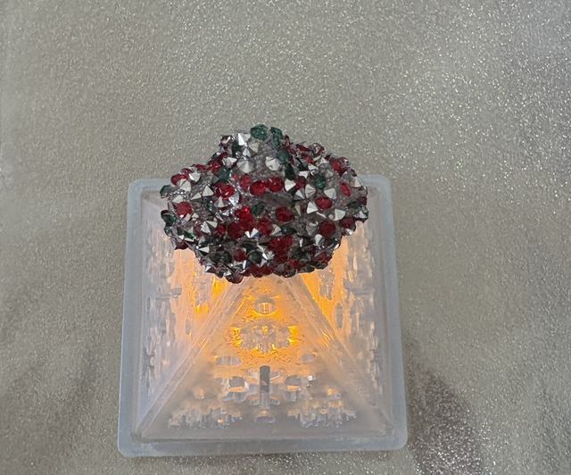 White tea light holder molds