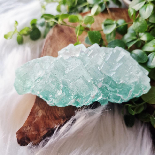 Halite dyed green 