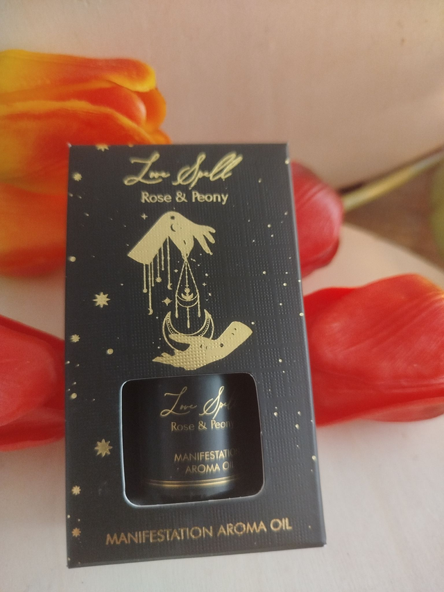 💗 Huile de Manifestation – Rose &amp; Pivoine