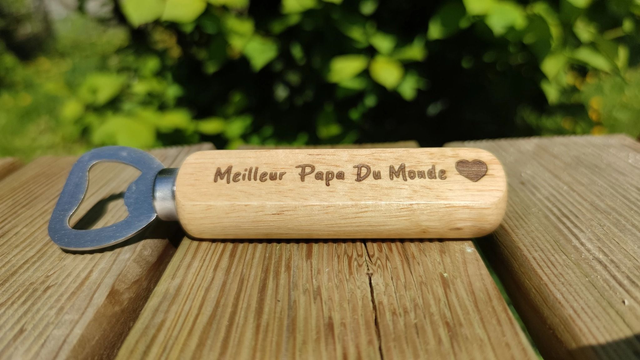 Décapsuleur &#039;&#039; Meilleur papa du Monde &#039;&#039;