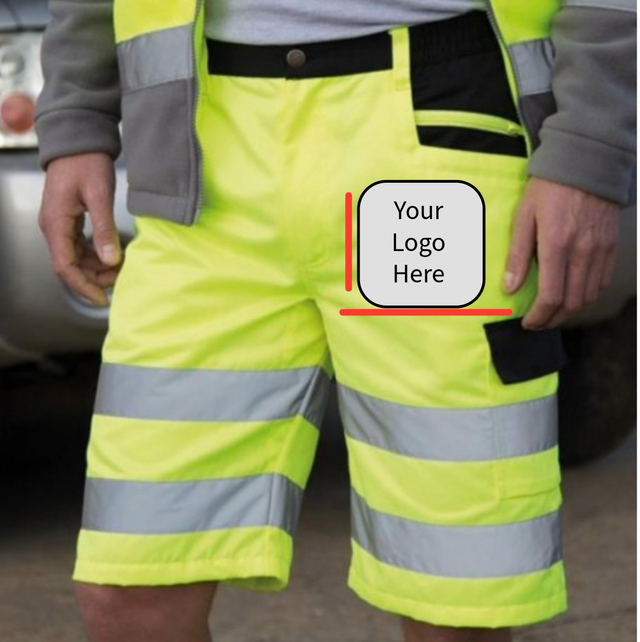 High visibility shorts