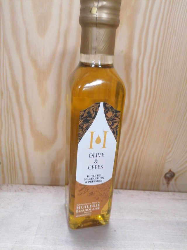 Huile d olives et cèpes 25 cl