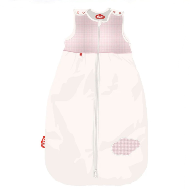 Baby sleeping bag Swiss wool and organic cotton 