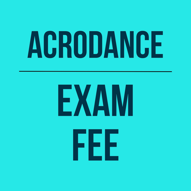 AcroDance Exam Fee