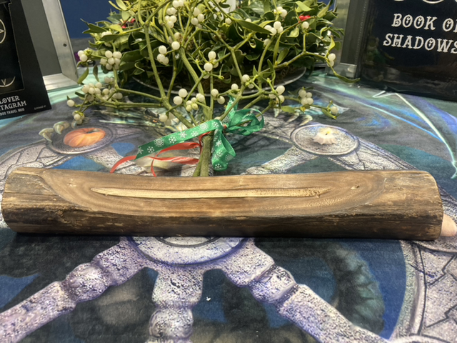 WOODEN BRANCH INCENSE HOLDER