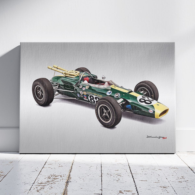 C250408 Lotus 38 Indianapolis500 1965 Winner Jim Clark