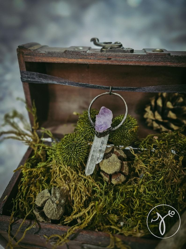 Amethyst & Quarz Fusion Halo
