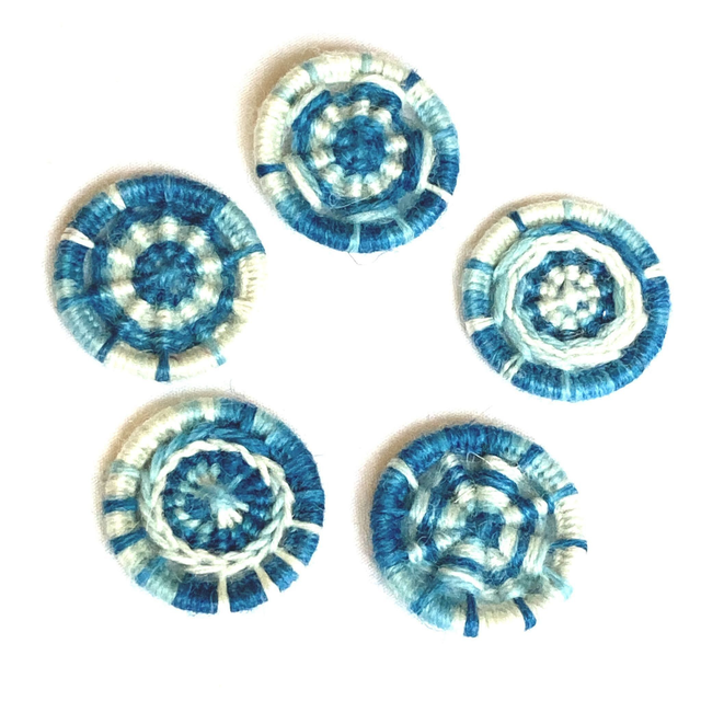 Multiple Style Dorset Button Kit, White Caps