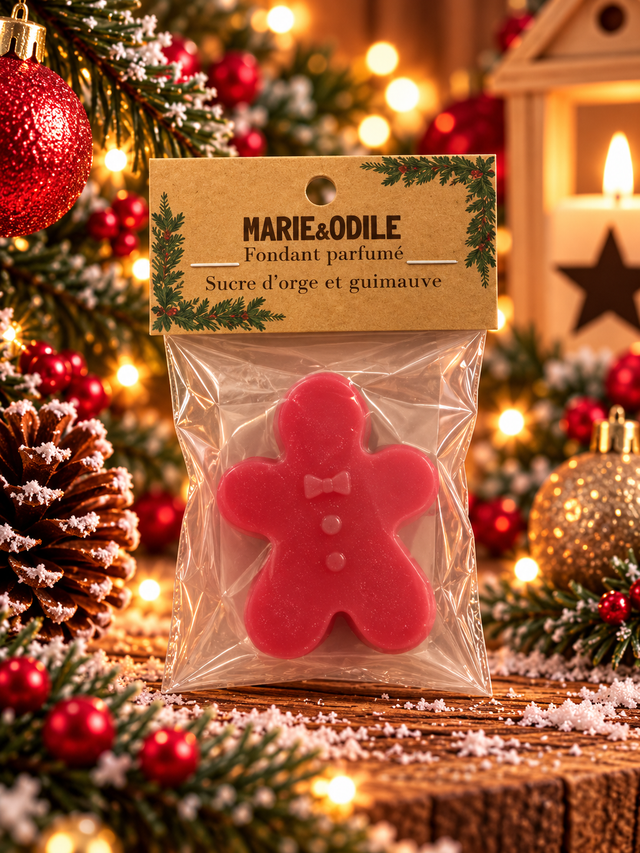 Fondant parfumé Sucre d'orge et guimauve - 14 grammes