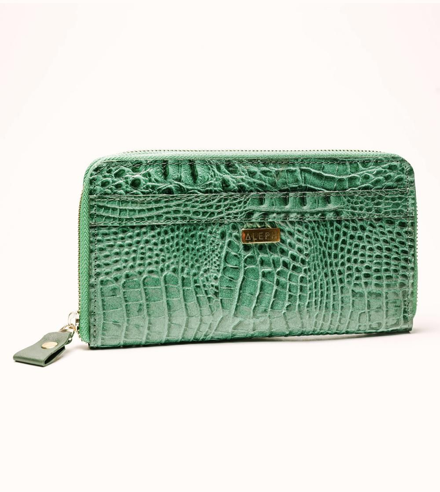 Camille - Green croco