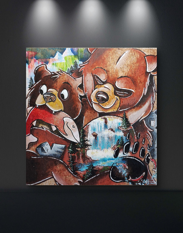 Tableau &quot;Frères des ours&quot;