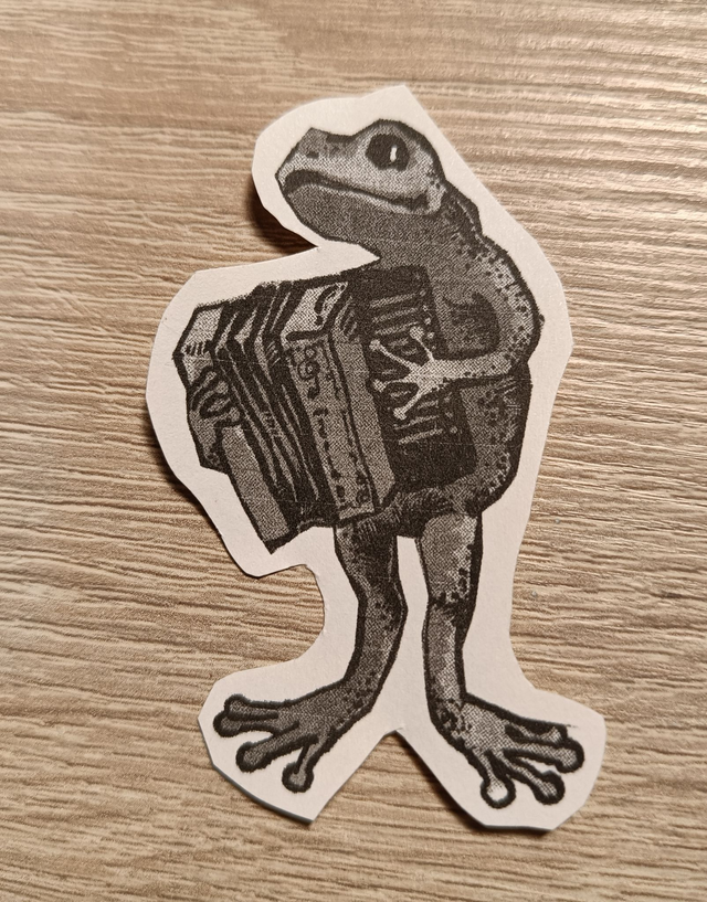 Frog Sticker