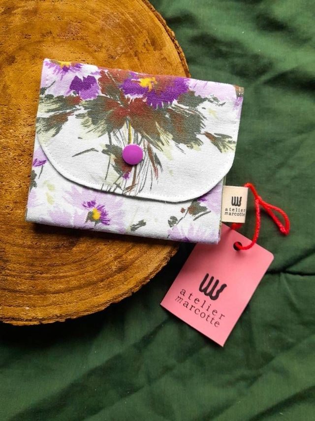 Porte-monnaie Mirabelle - 99% upcyclé, fabriqué en Occitanie
