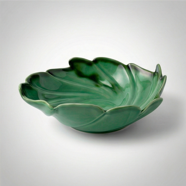 Vintage Dish Leaf
