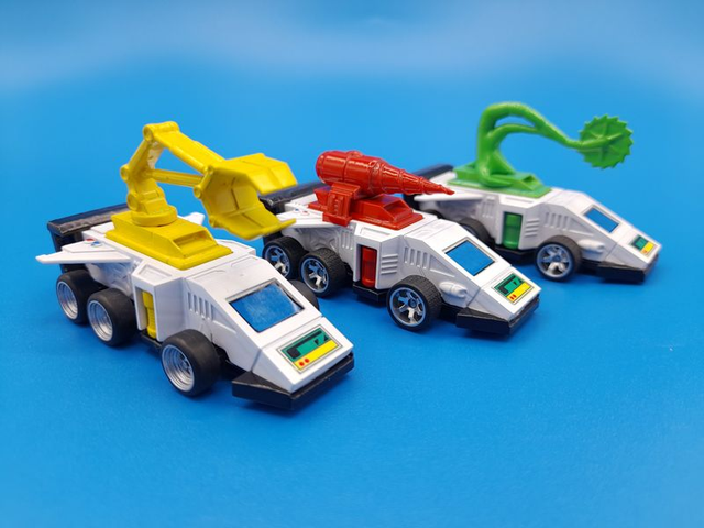 Team Érymanthe - set des 3 véhicules