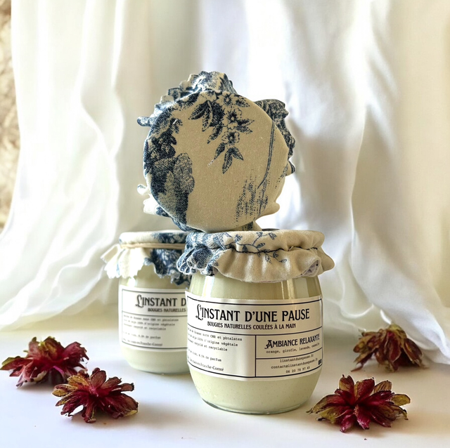 Bougie parfumée - Ambiance relaxante