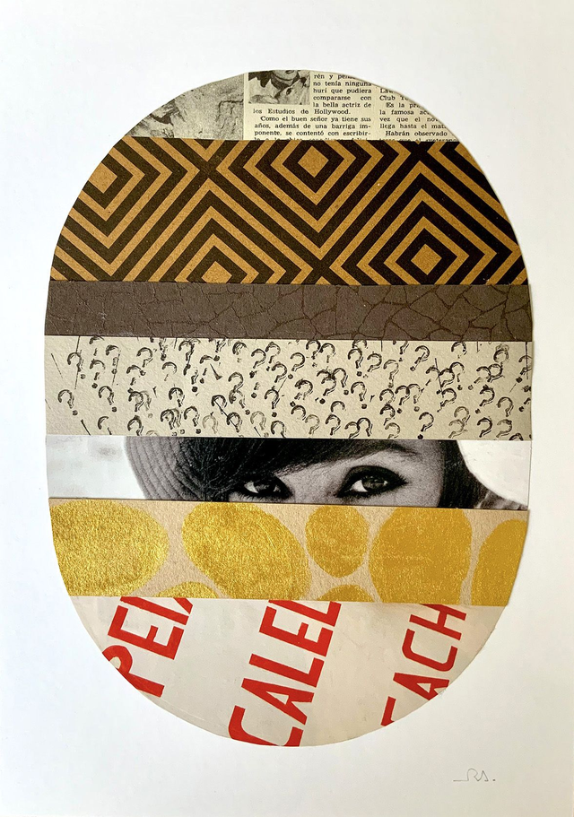 ÓVALO II (Audrey). Raquel Mulas.