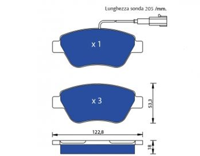 P1105 - Pastiglie Frenesa 