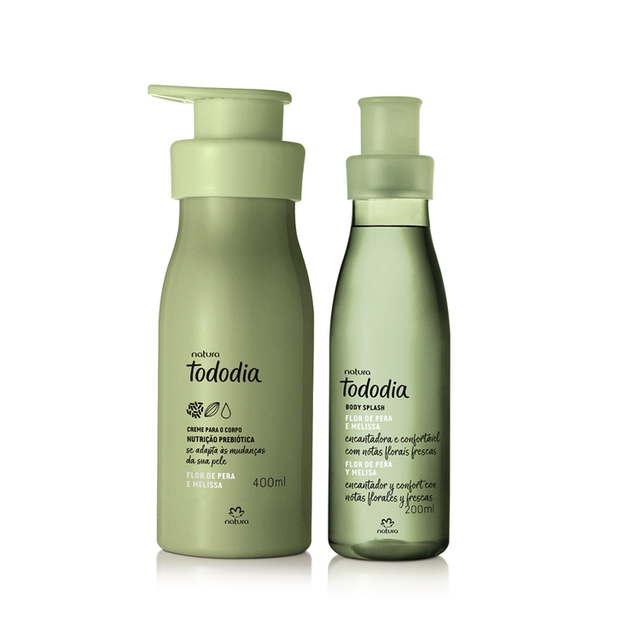 Kit Tododia Flor de Pera e Melissa (2 produtos)