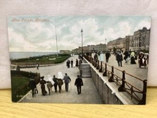 Brighton, Hove Parade, Sussex, Valentine&#039;s Series Postcard. Our Ref No. R116 £2.25